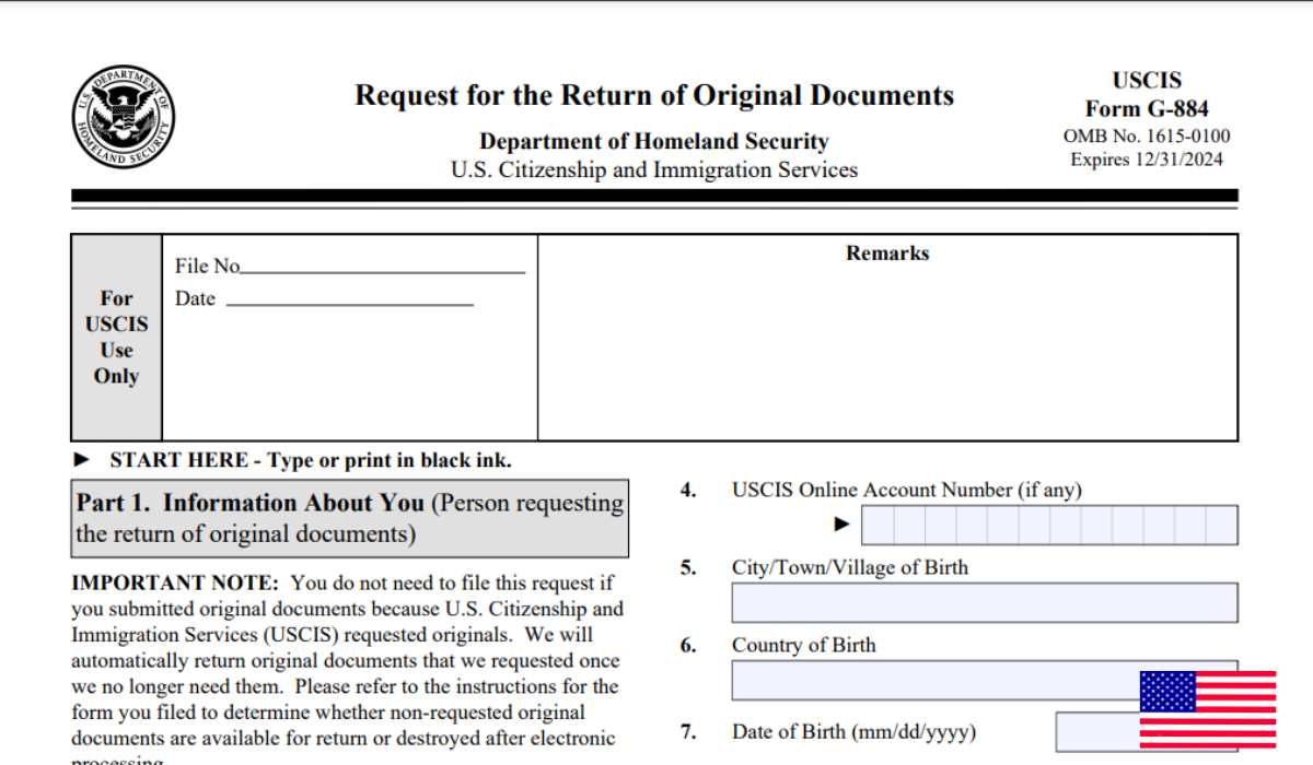 Formulario-G-884-Solicitud-de-devolución-de-documentos-originales